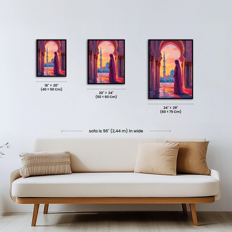 Paint by numbers - Mosque Reverence - MyArt