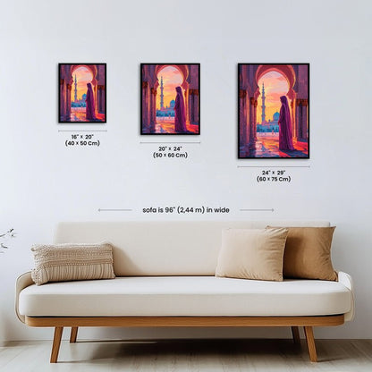 Paint by numbers - Mosque Reverence - MyArt