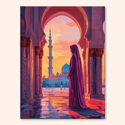 Paint by numbers - Mosque Reverence - MyArt