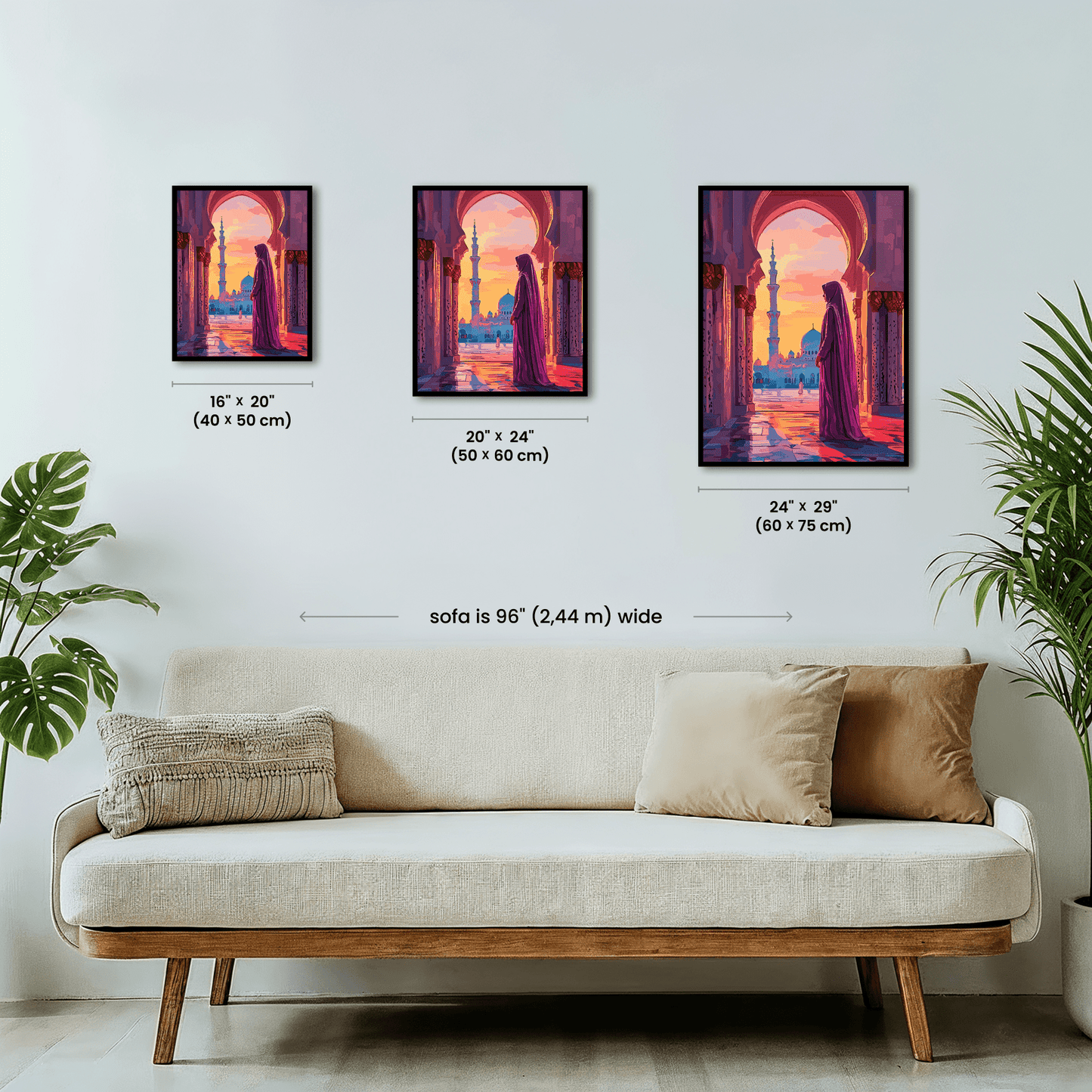 Paint by numbers - Mosque Reverence - MyArt