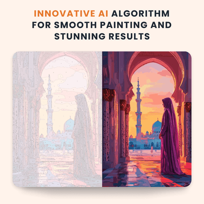 Paint by numbers - Mosque Reverence - MyArt