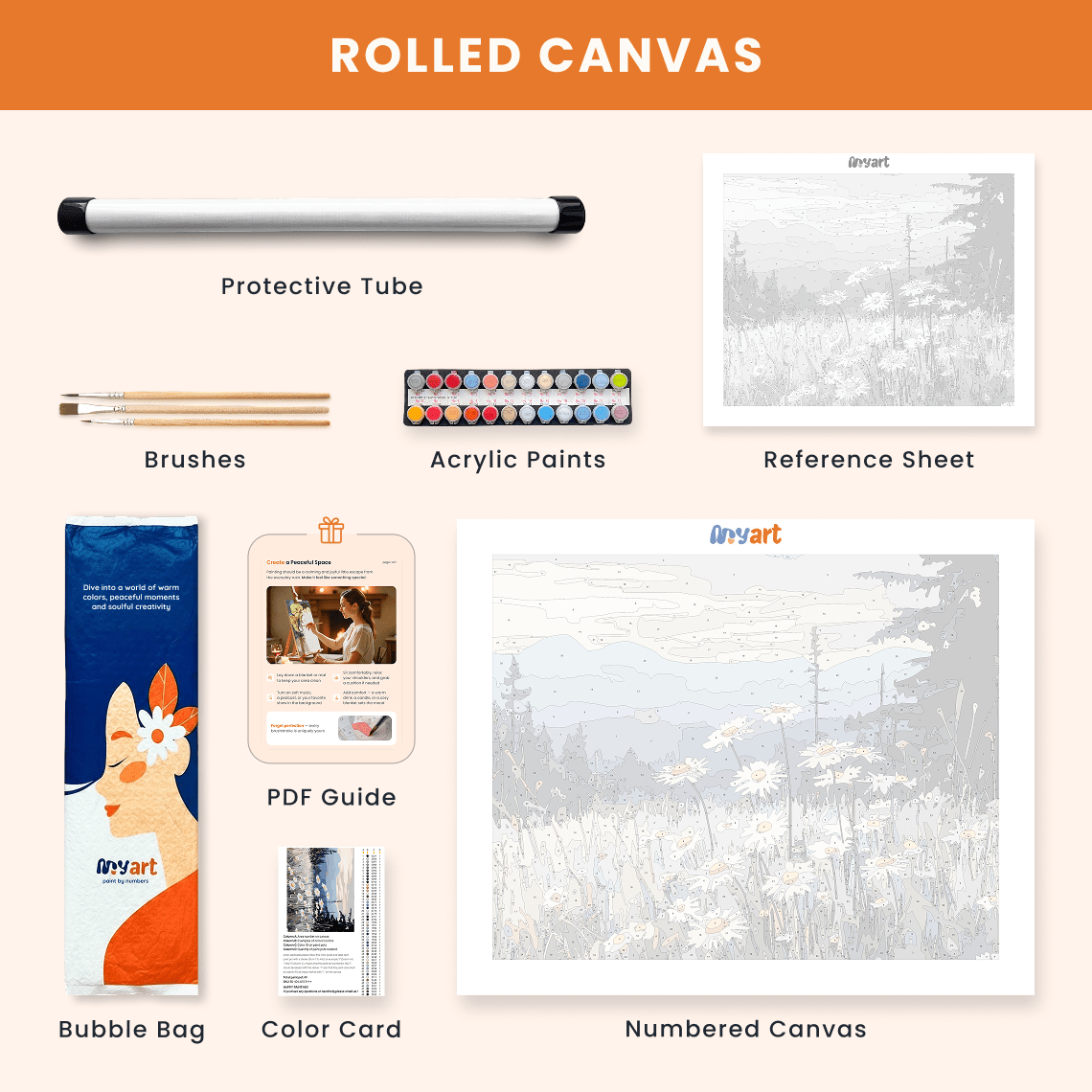 Paint by numbers - Mountain Breeze - MyArt