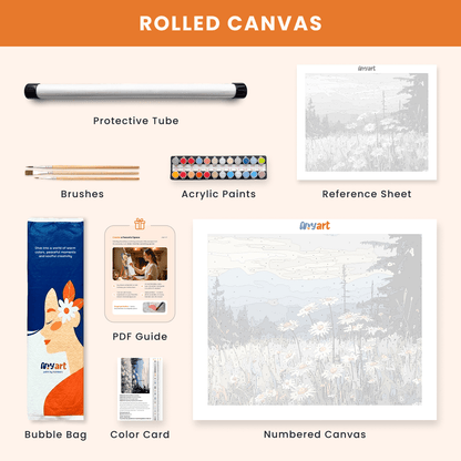 Paint by numbers - Mountain Breeze - MyArt