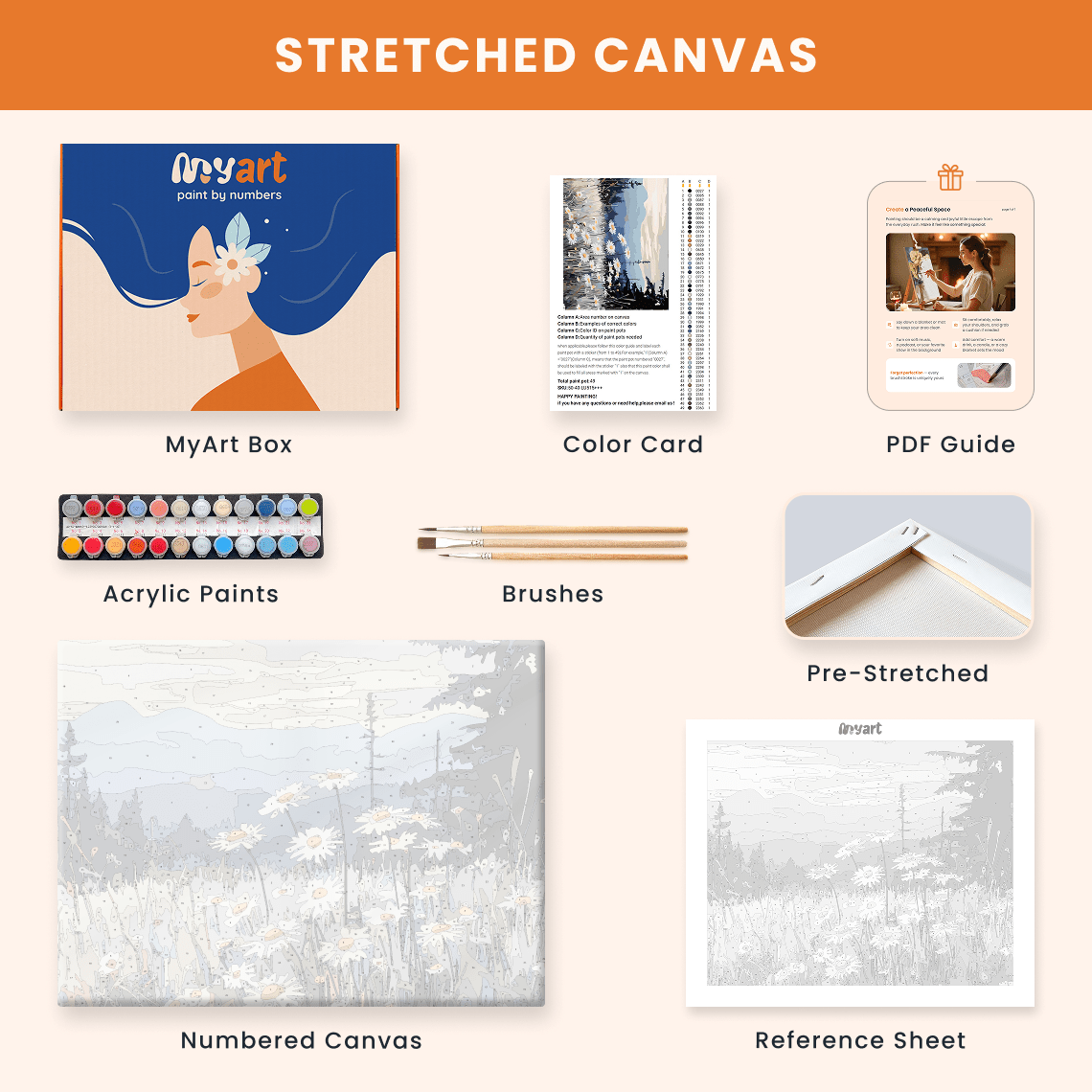 Paint by numbers - Mountain Breeze - MyArt