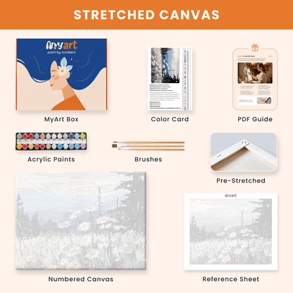 Paint by numbers - Mountain Breeze - MyArt