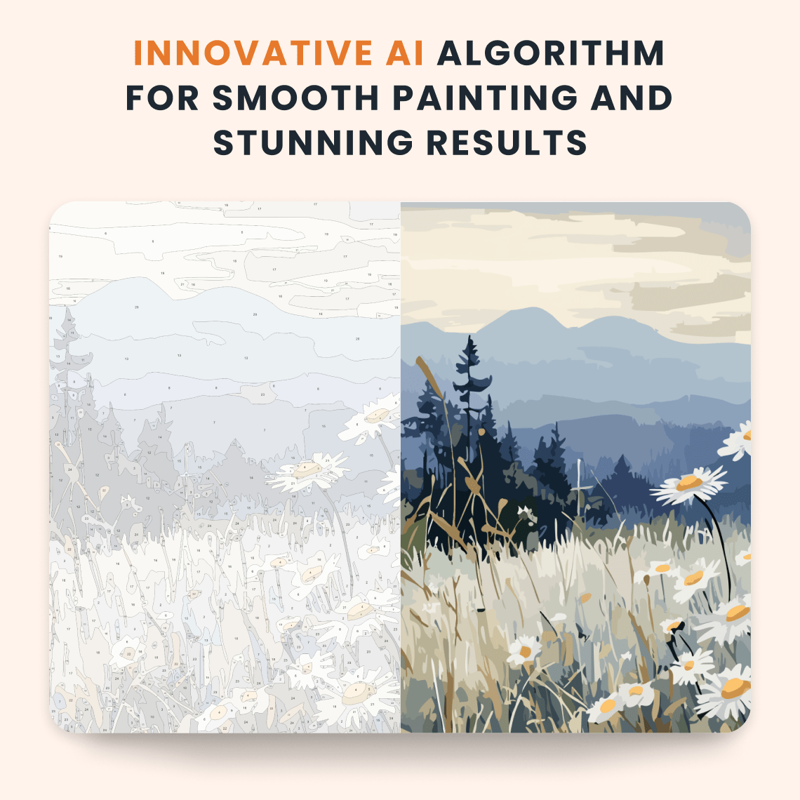 Paint by numbers - Mountain Breeze - MyArt