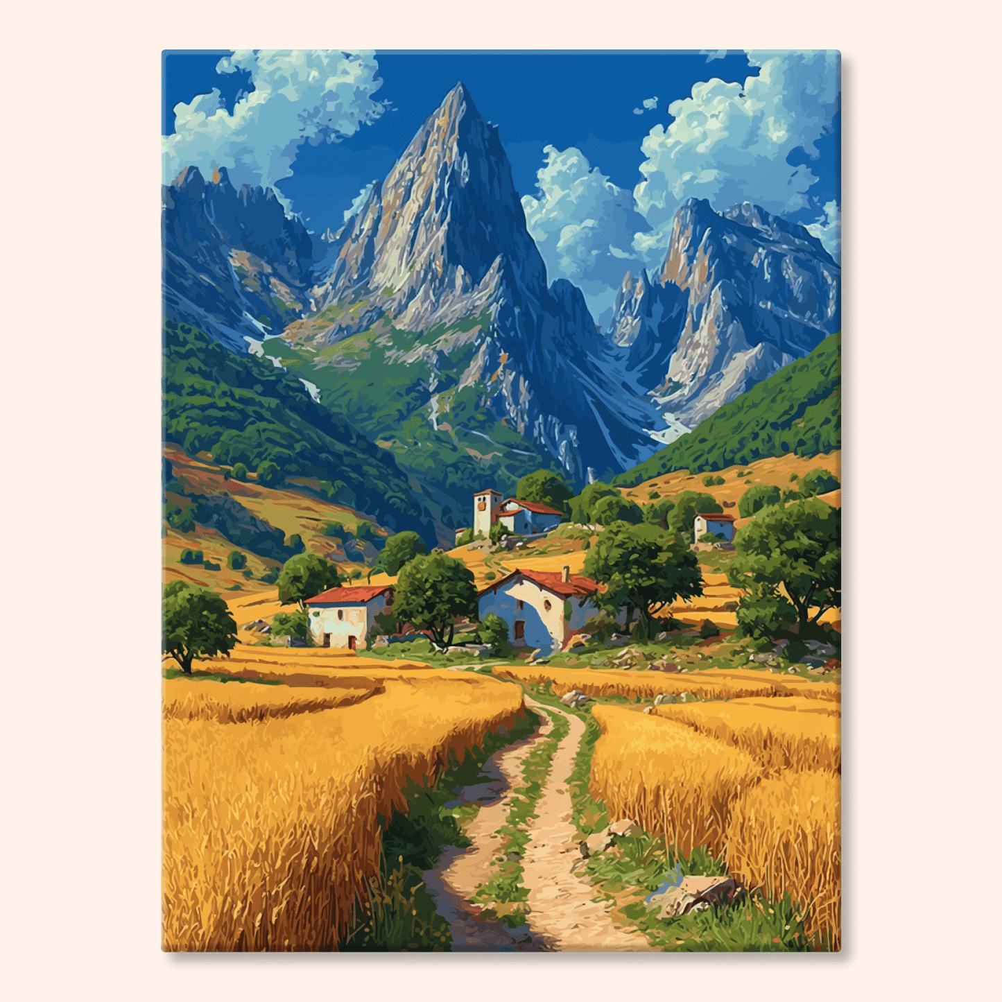 Paint by numbers - Mountain Harvest - MyArt