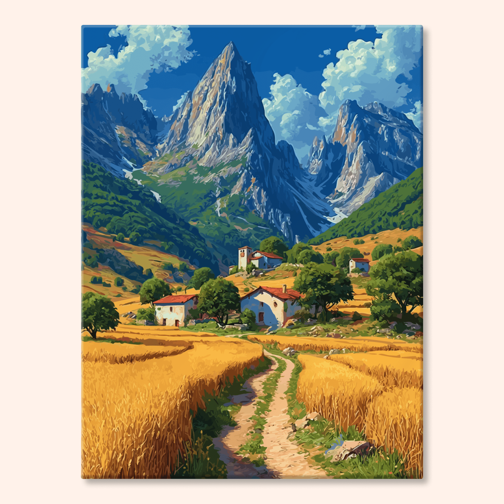 Paint by numbers - Mountain Harvest - MyArt