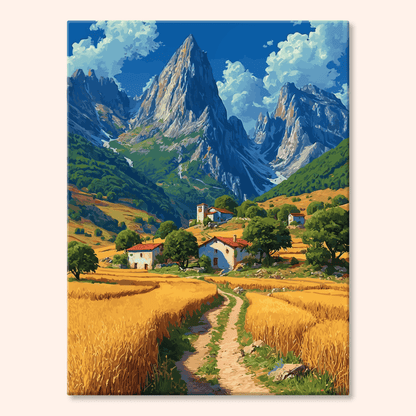 Paint by numbers - Mountain Harvest - MyArt