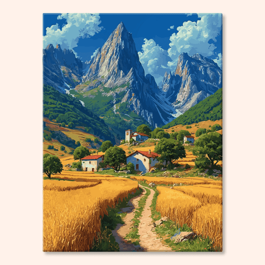 Paint by numbers - Mountain Harvest - MyArt