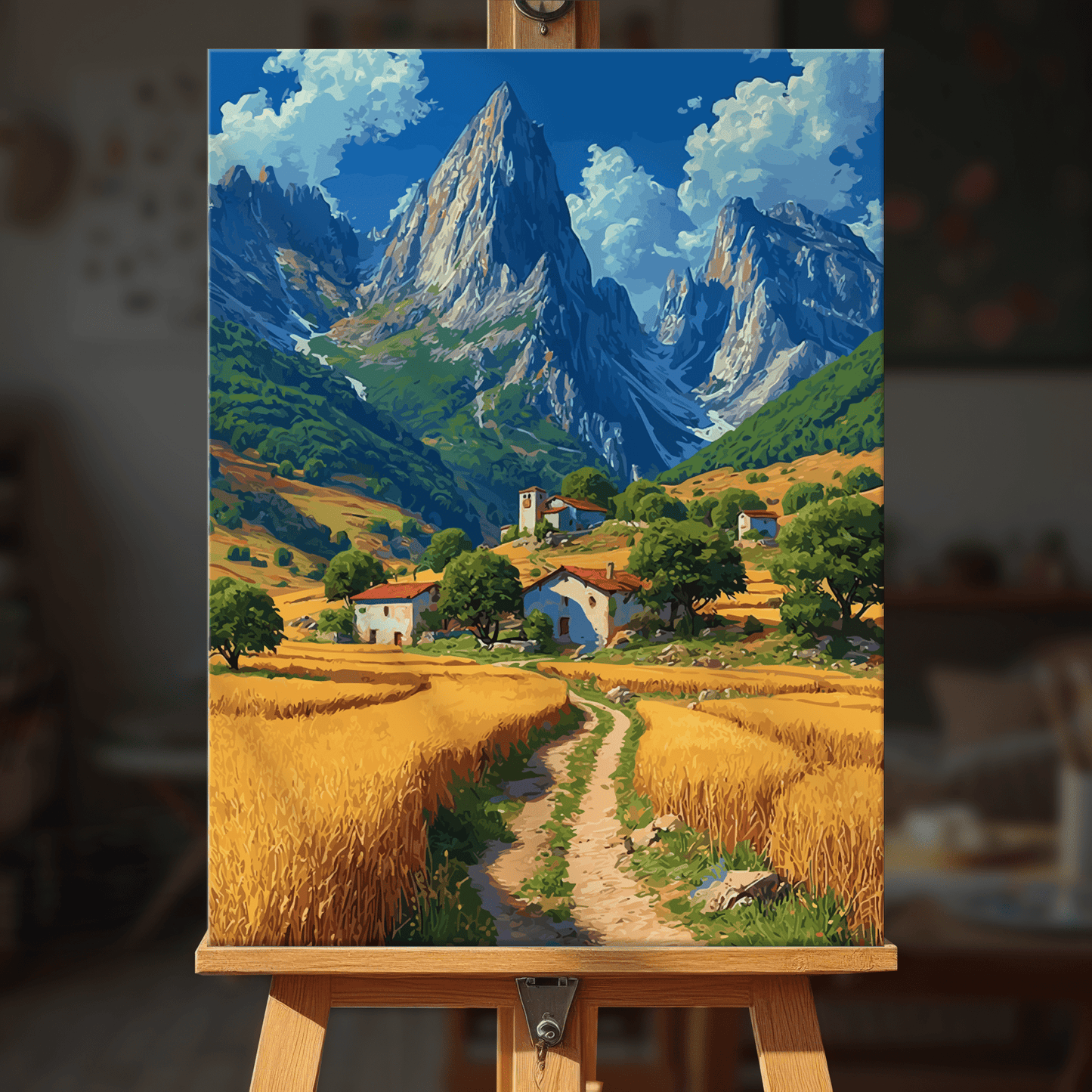 Paint by numbers - Mountain Harvest - MyArt