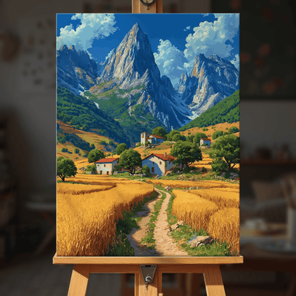 Paint by numbers - Mountain Harvest - MyArt