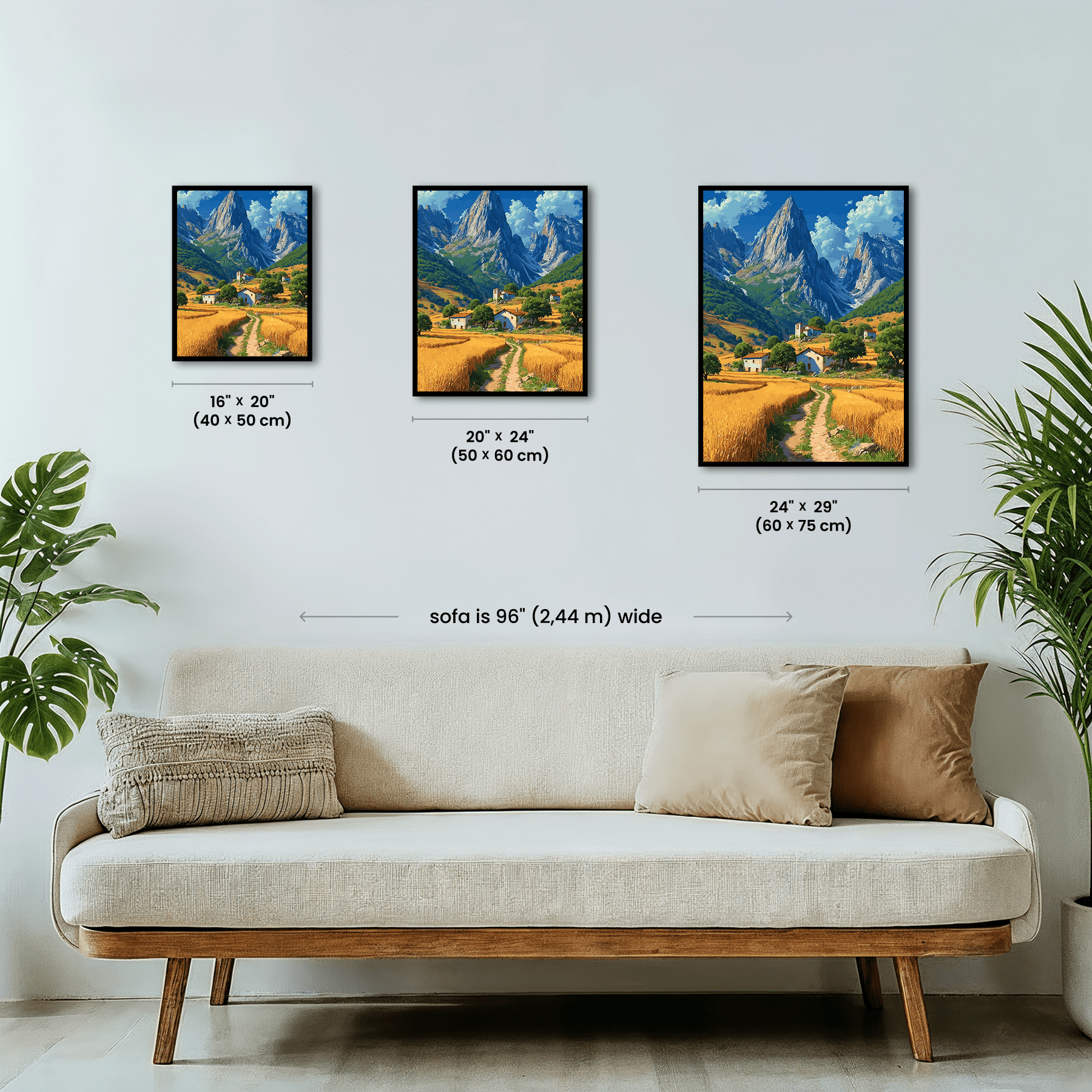 Paint by numbers - Mountain Harvest - MyArt