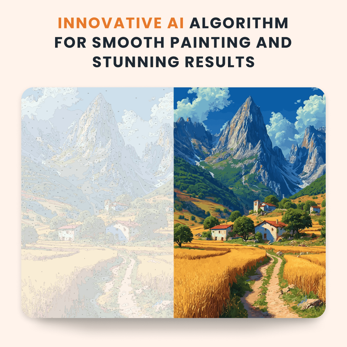 Paint by numbers - Mountain Harvest - MyArt