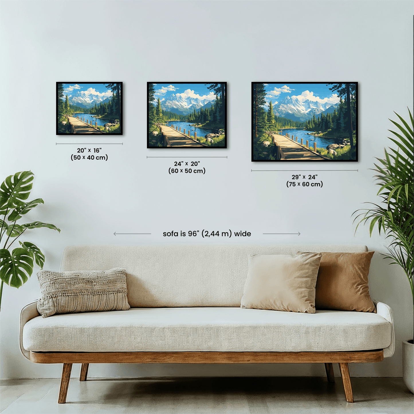 Paint by numbers - Mountain Path - MyArt