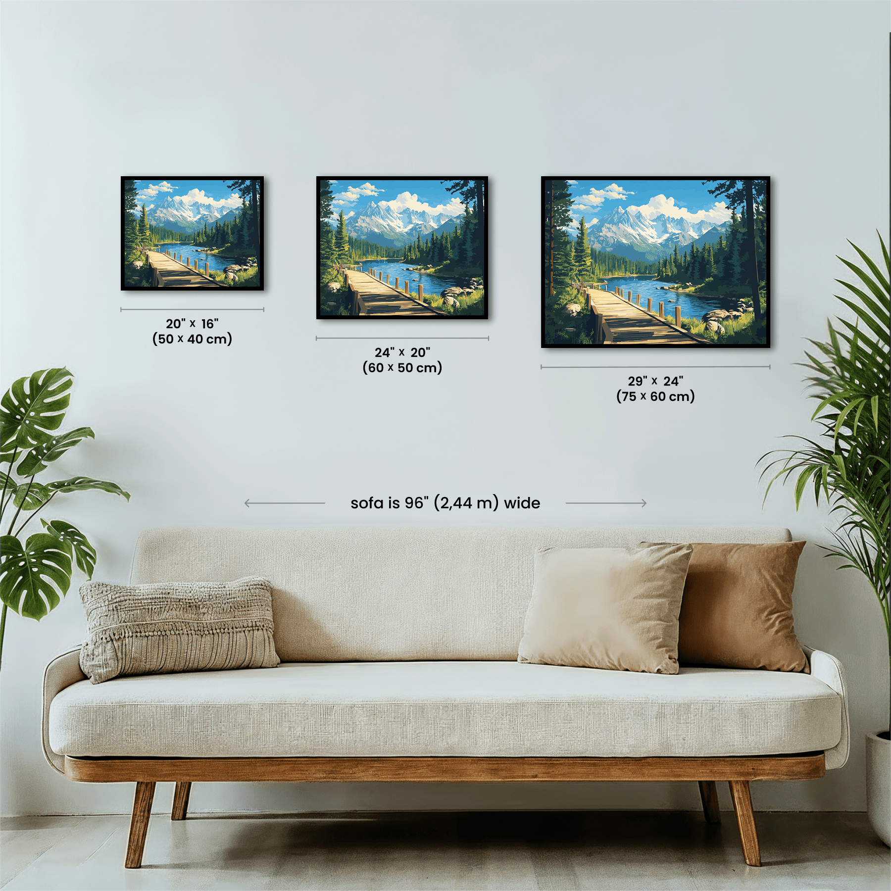 Paint by numbers - Mountain Path - MyArt