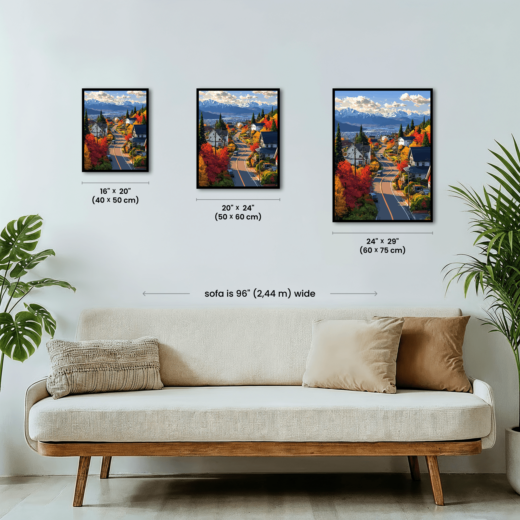 Paint by numbers - Mountain Road - MyArt