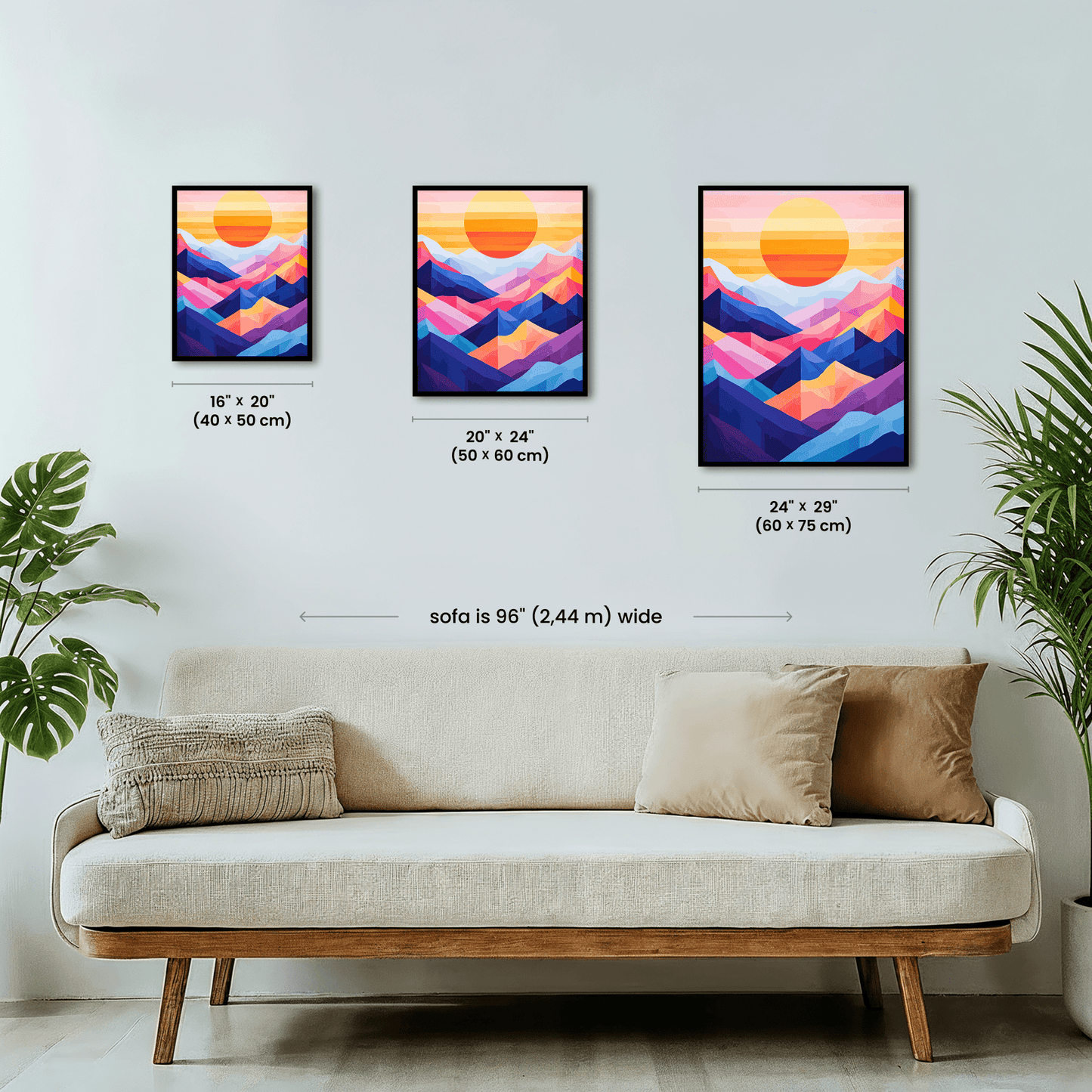 Paint by numbers - Mountain Sunrise - MyArt