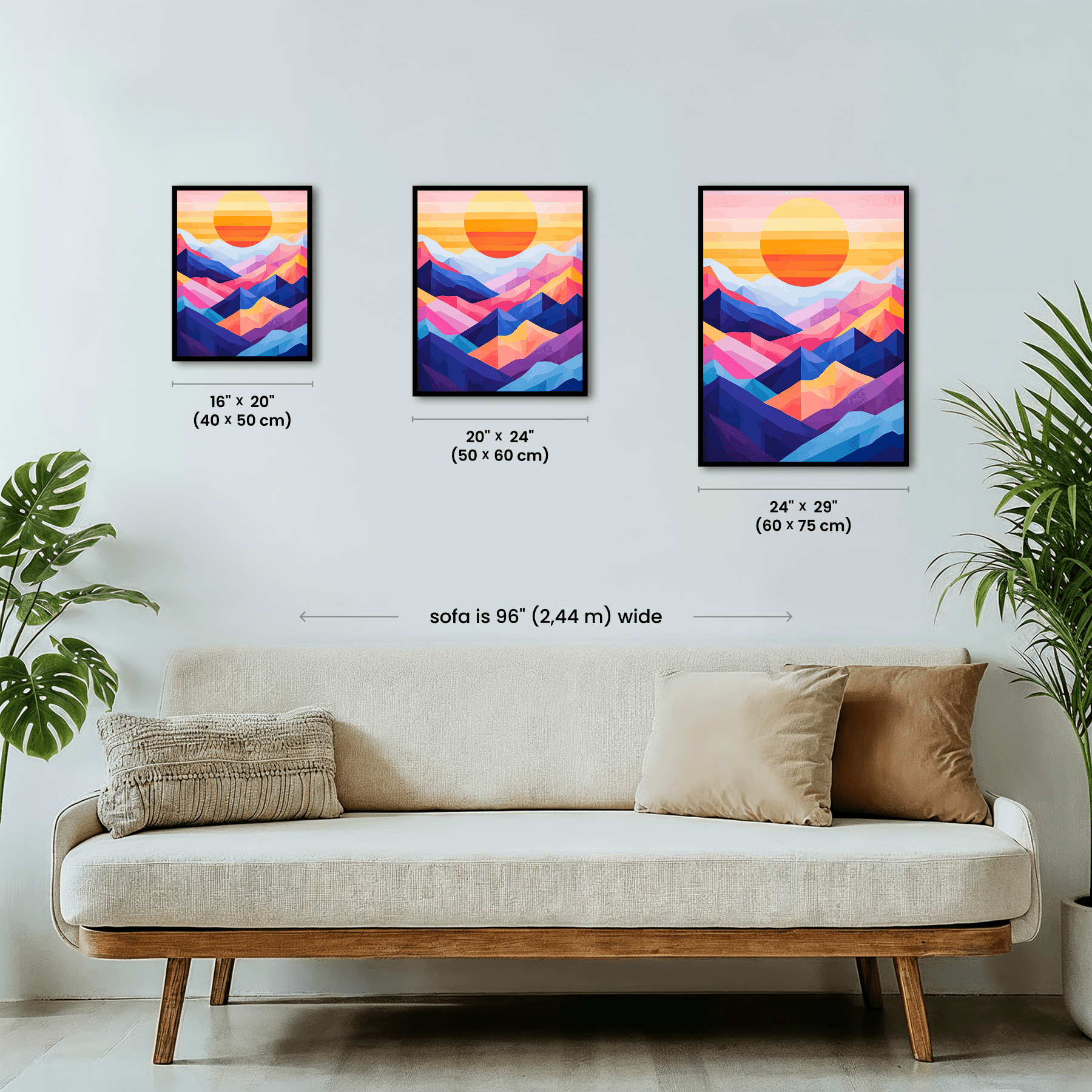 Paint by numbers - Mountain Sunrise - MyArt