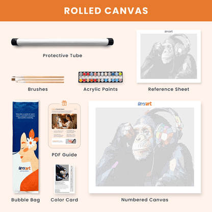 Paint by numbers - Music Lover - MyArt