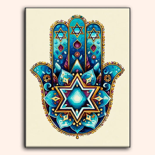 Paint by numbers - Mystic Blessing - MyArt