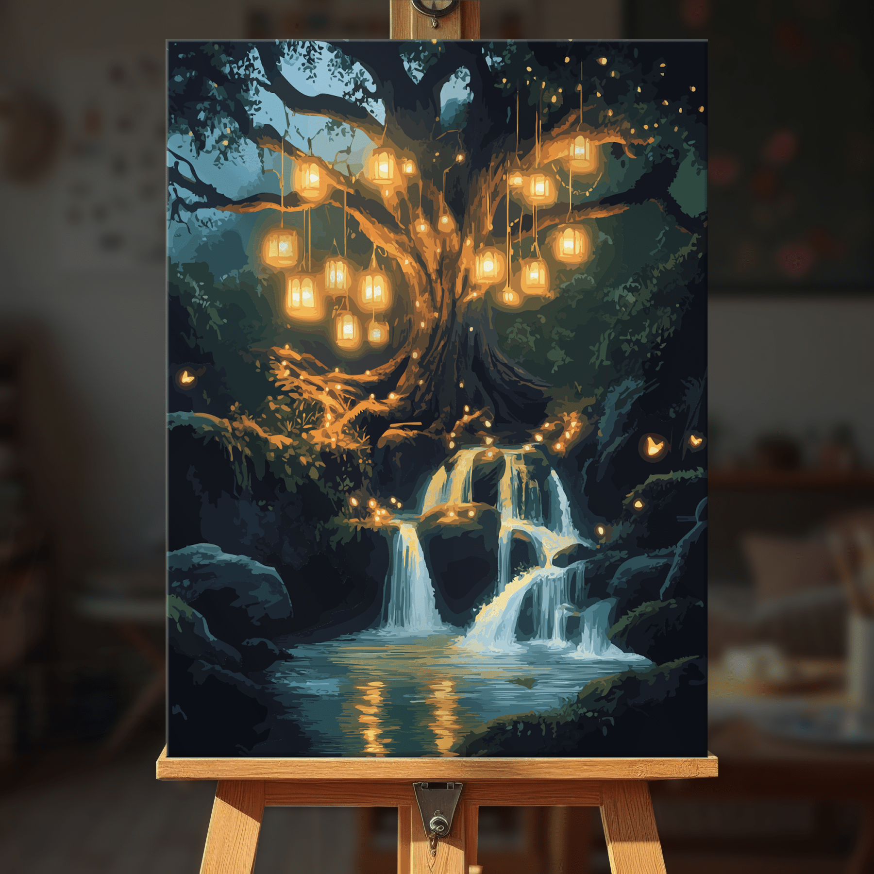 Paint by numbers - Mystic Forest - MyArt
