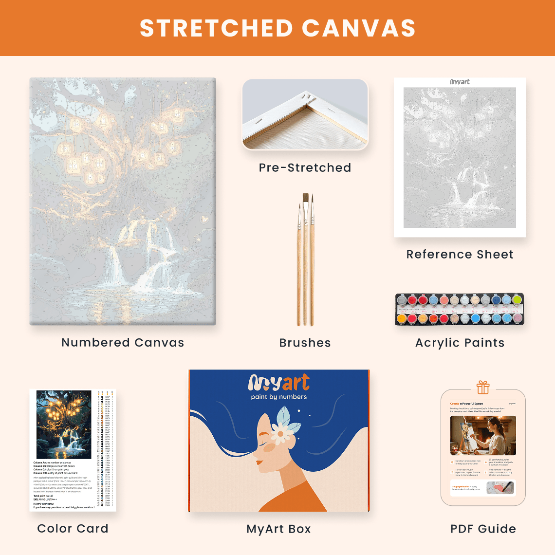 Paint by numbers - Mystic Forest - MyArt