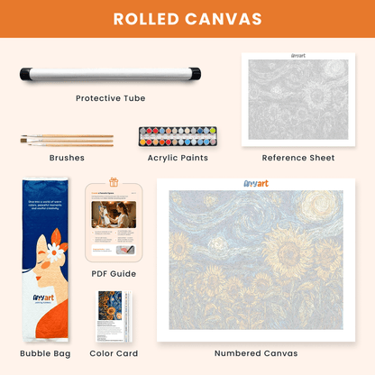 Paint by numbers - Mystic Glimmer - MyArt