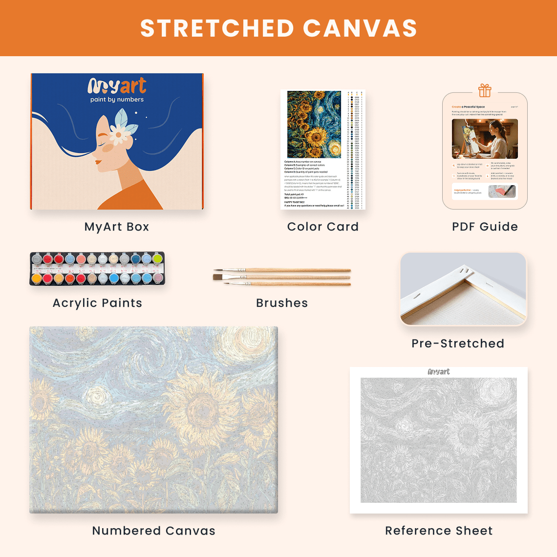 Paint by numbers - Mystic Glimmer - MyArt