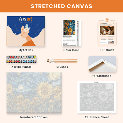 Paint by numbers - Mystic Glimmer - MyArt