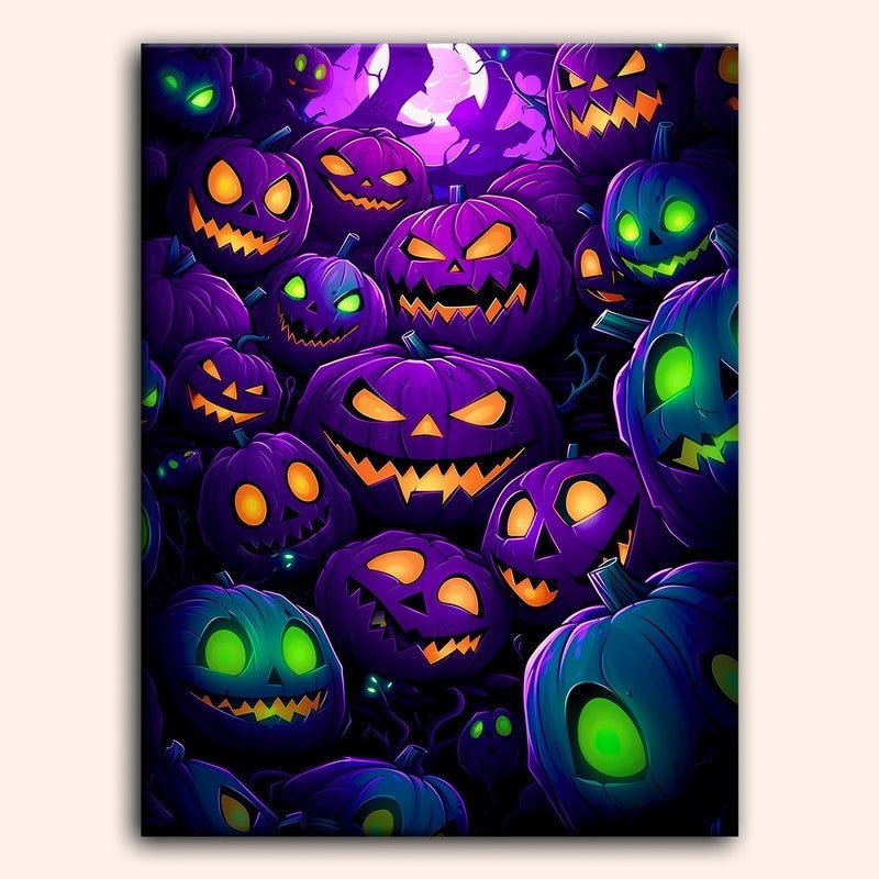 Paint by numbers - Neon Ghouls - MyArt
