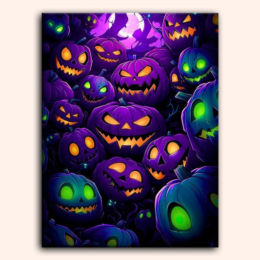 Paint by numbers - Neon Ghouls - MyArt
