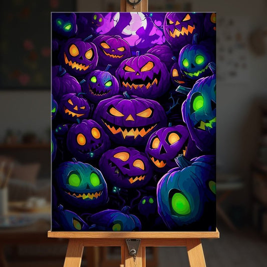 Paint by numbers - Neon Ghouls - MyArt