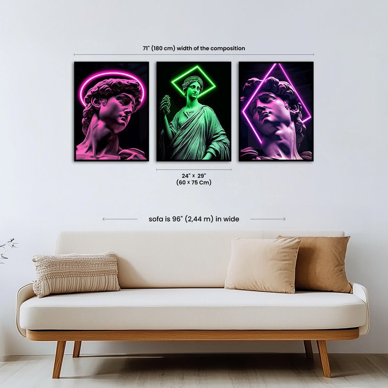 Paint by numbers - Neon Legends - MyArt