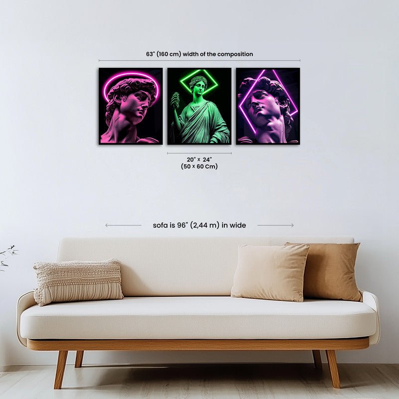 Paint by numbers - Neon Legends - MyArt