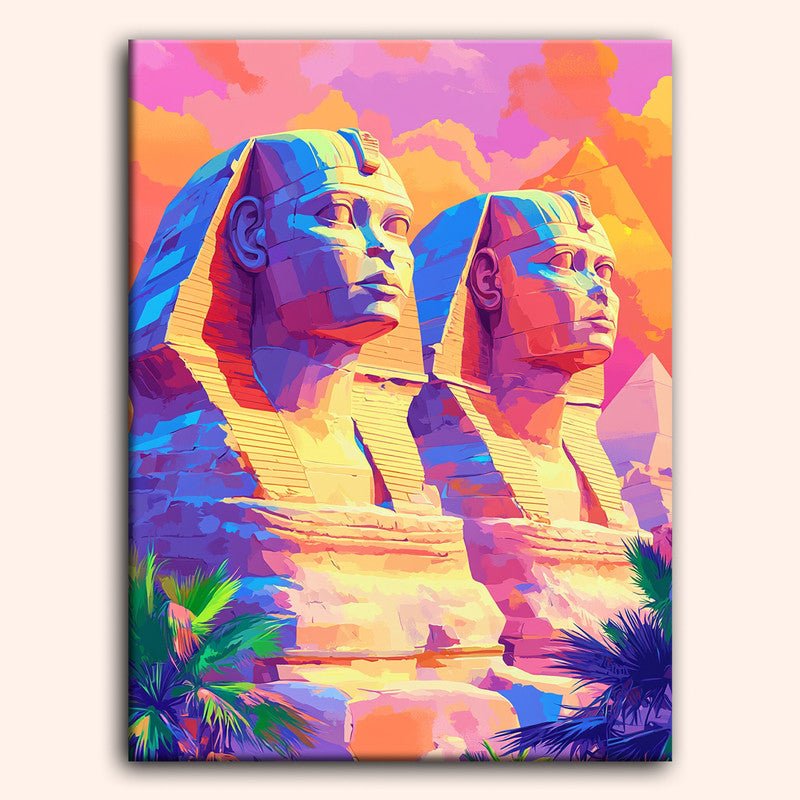 Paint by numbers - Neon Sphinxes - MyArt