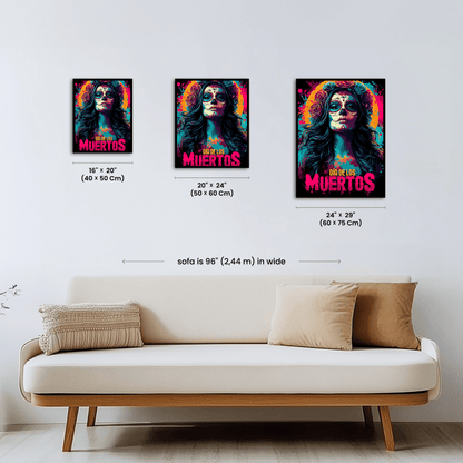 Paint by numbers - Neon Catrina - MyArt
