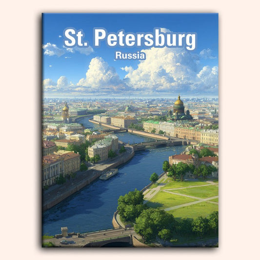 Paint by numbers - Neva Panorama - MyArt