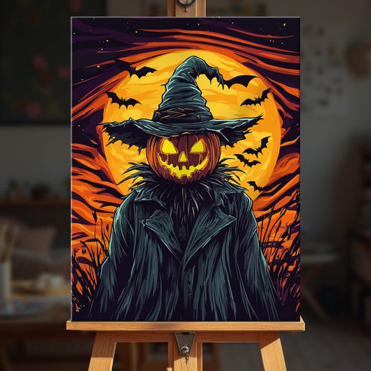 Paint by numbers - Night Scare - MyArt