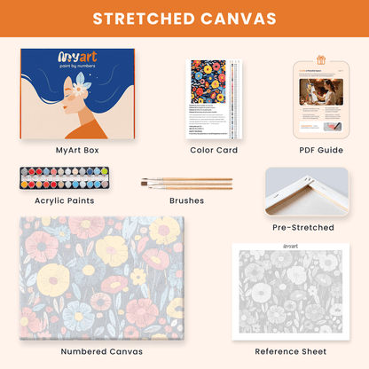 Paint by numbers - Night Garden - MyArt