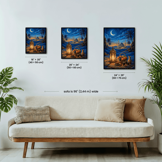 Paint by numbers - Night Lanterns - MyArt