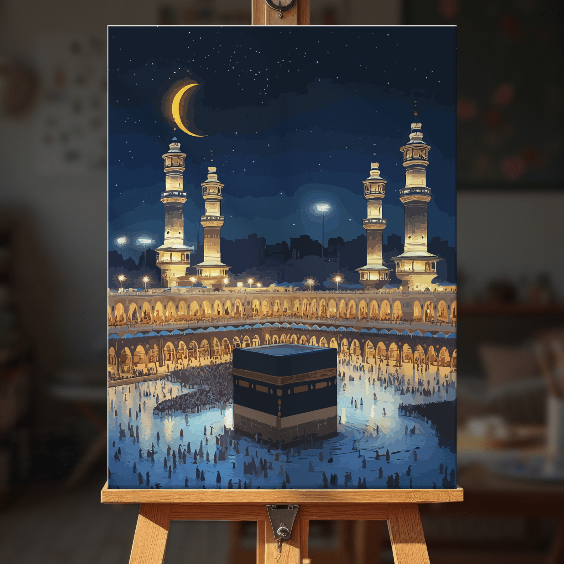 Paint by numbers - Night Pilgrimage - MyArt