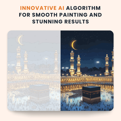 Paint by numbers - Night Pilgrimage - MyArt