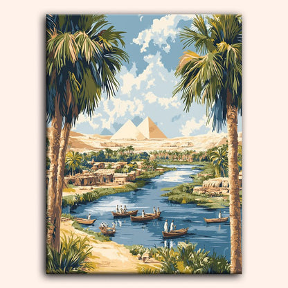 Paint by numbers - Nile Journey - MyArt
