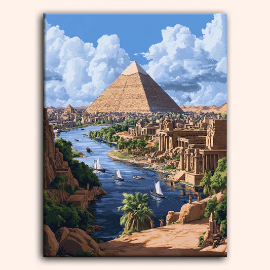 Paint by numbers - Nile Kingdom - MyArt