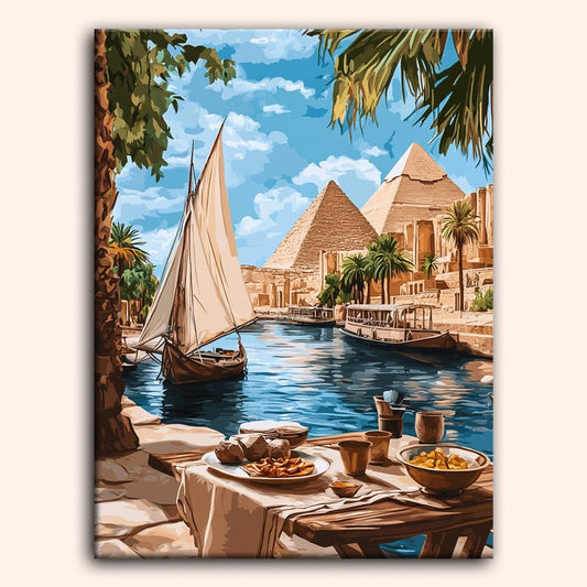 Paint by numbers - Nile Morning - MyArt