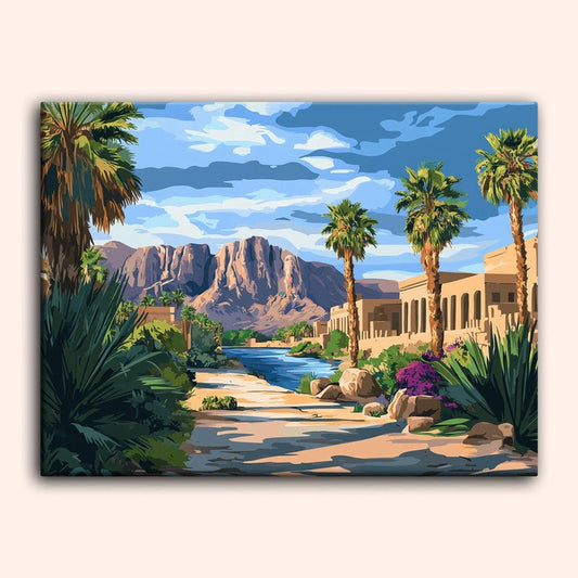 Paint by numbers - Nile Oasis - MyArt