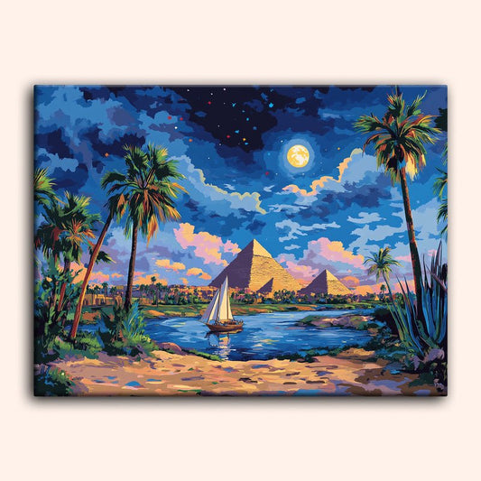 Paint by numbers - Nile Twilight - MyArt