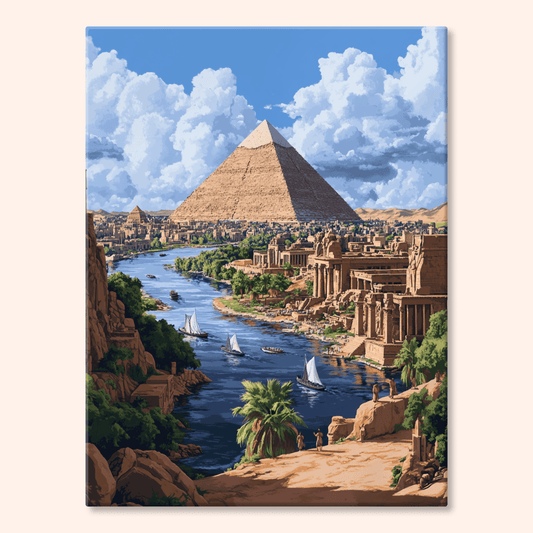 Paint by numbers - Nile Kingdom - MyArt