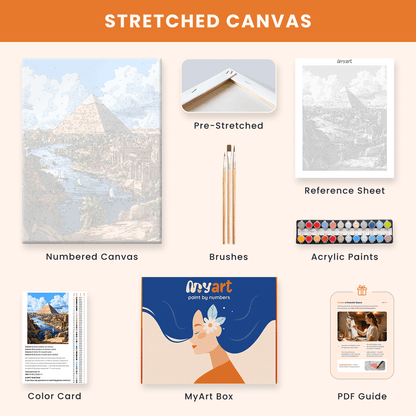 Paint by numbers - Nile Kingdom - MyArt